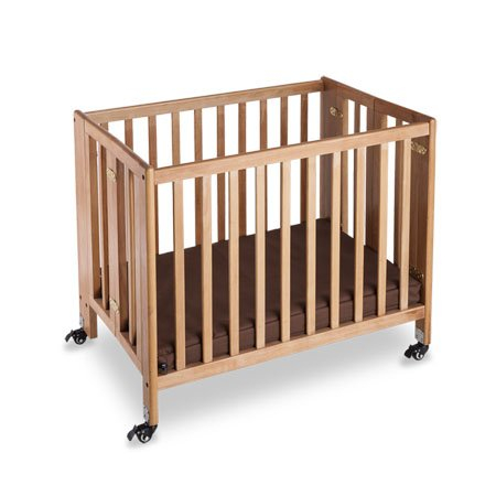 Hotel Safety Foldable Luxury Wooden Baby Crib