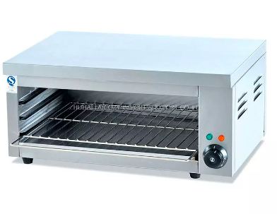 How to operate the wall type electric salamander toaster oven specifically?