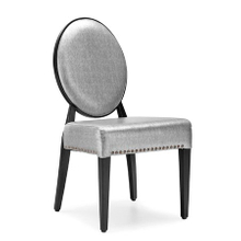 Hotel Modern Metal Chair with Durabled Frame And Colored Fabric for Restaurant 