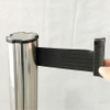 Post and Rope stainless steel retractable belt Barriers 
