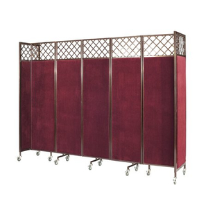 classical restaurant partition with particular design for hotel