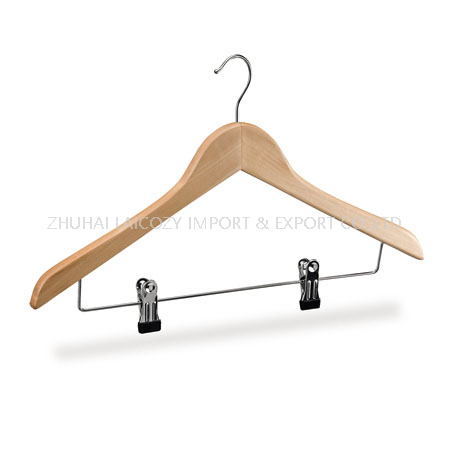 Woman Clothes Solid Wood Hotel Hanger