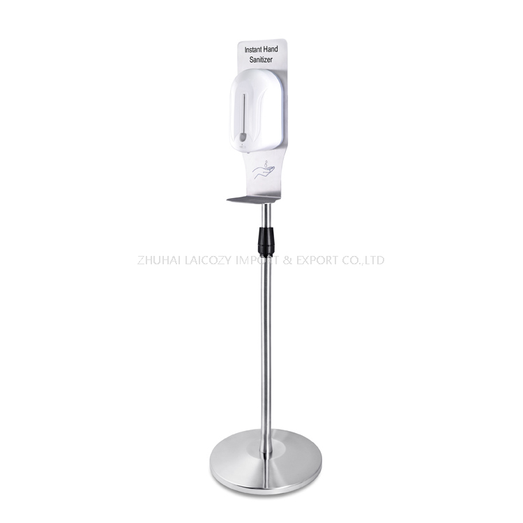 Stainless Steel Movable Hand Soap Dispenser Stand 