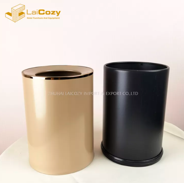 Do you know about luxury rose gold stainless steel round indoor dustbins?