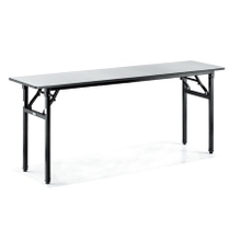 Hotel Banqueting Steel Frame Foldable Rectangular Dining Table