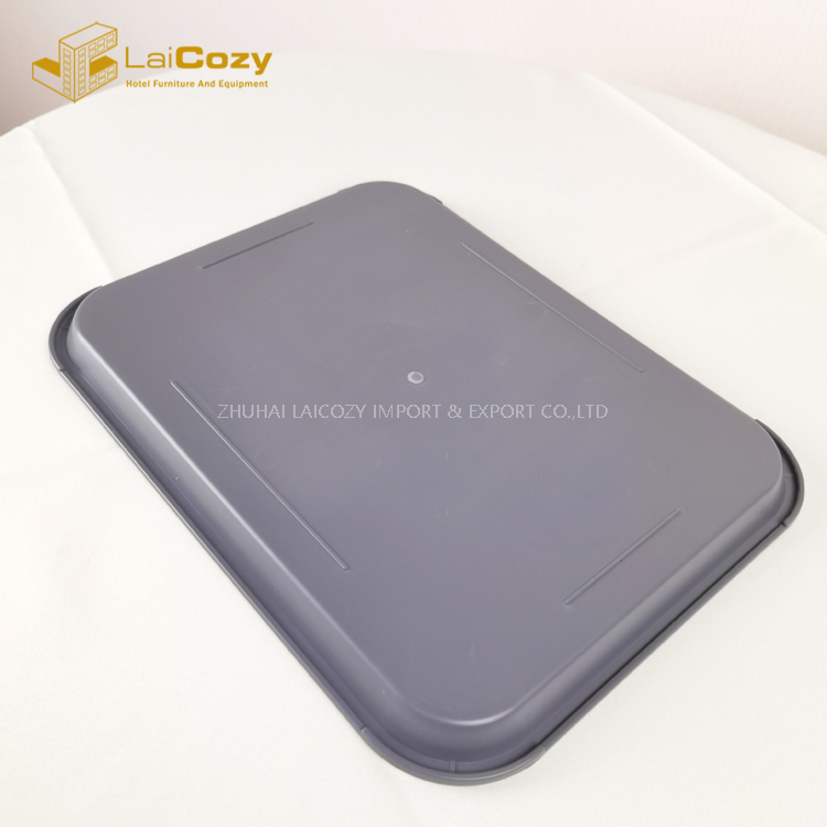 Durable Stackable Colorful Food Grade Rectangular Serving Trays