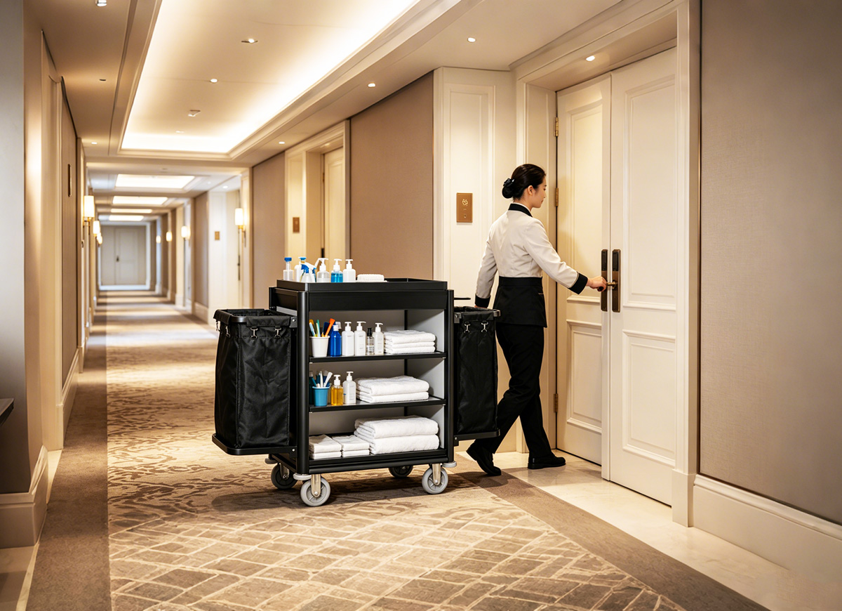 Five-Star Beachfront Resort in Dubai – Housekeeping Trolley Fleet Upgrade