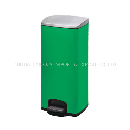 Stainless steel 30L pedal indoor dustbins for hospital
