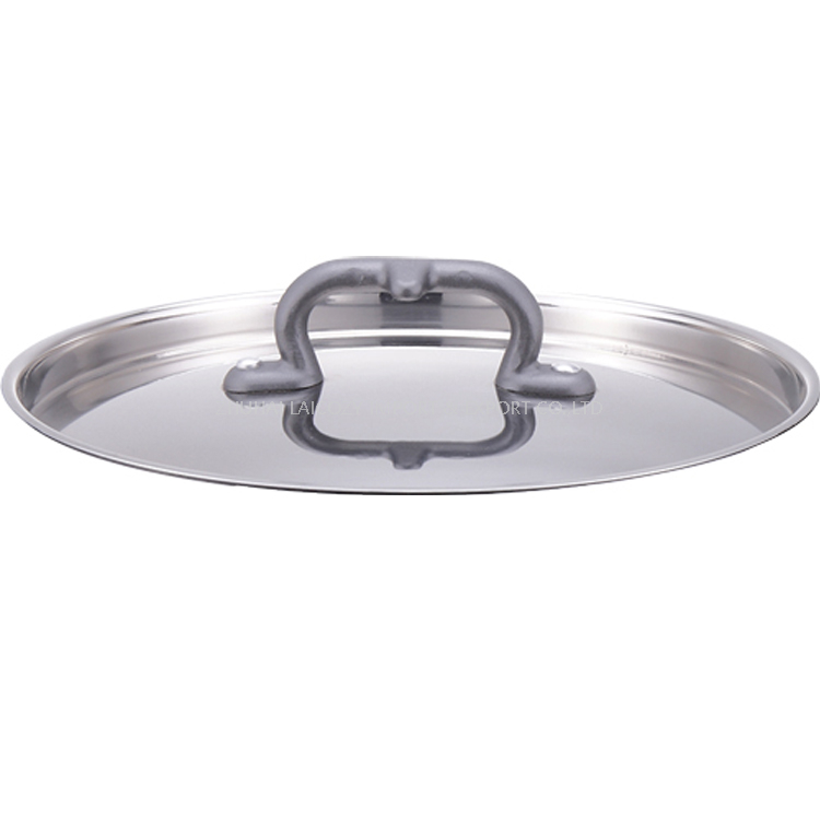 Good Quality Commercial Three - layer Stainless Steel Hammering Induction Cooker Pan