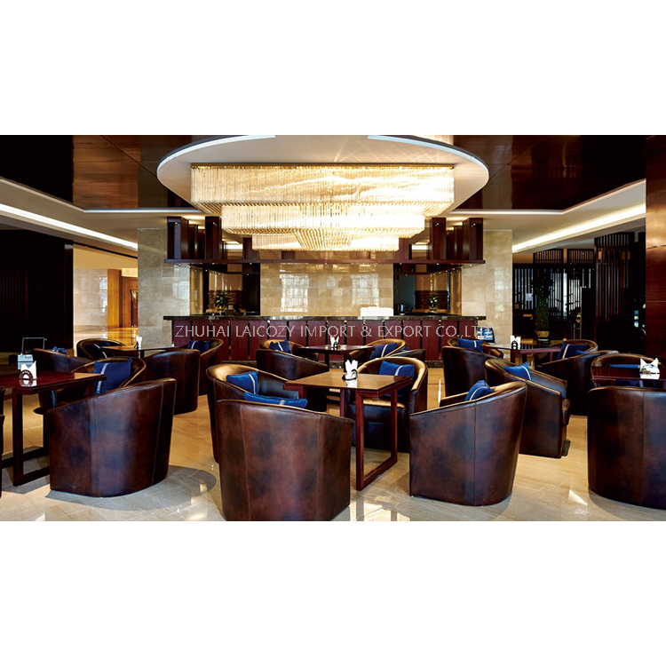 Solid wood veneer Commercial Hotel bed Furniture