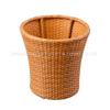 Round Towel Basket Aluminum Tube with PE Imitation Rattan Towel Kep 