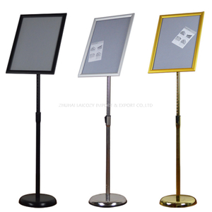Customized Aluminum Alloy Signboard Display A4 POP Advertising Sign Holder A3
