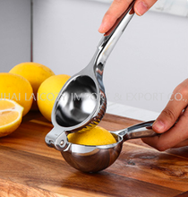 Good Quality Stainless Steel Manual Juicer Lemon Clip Fruit Juice Press Press Citron