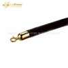 Crowd control golden hook hotel stanchions barrier rope 