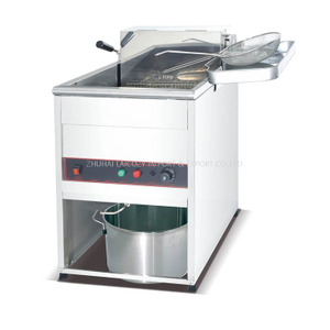 Hot Sale Commercial Stainless Steel Vertical Electric Temperature Controlled Fryer