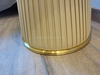  Luxury Modern Titanium Golden 304 Stainless Steel Tea Table