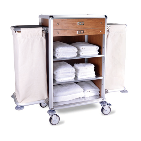 What is the purpose of housekeeping trolley?
