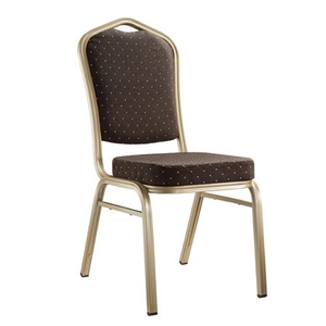 Good Quality Steel Stacking Banquet Dining Chair for Hotel 