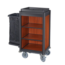 Hotel Aluminium Small Housekeeper Trolley Cleaning Maid Cart