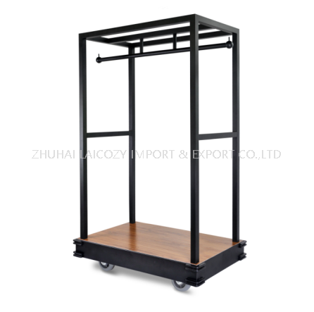 Special Square Shape Deck Base Hotel Luggage Trolley 