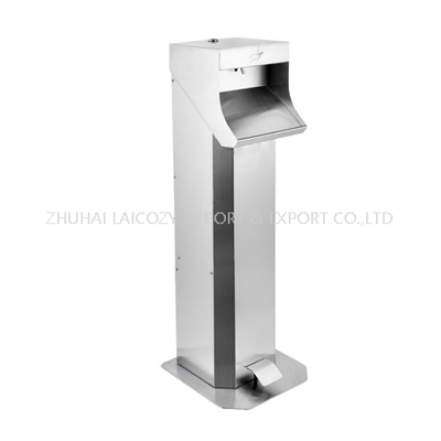 Stainless Steel Pedal Touch Free Soap Dispenser Stand