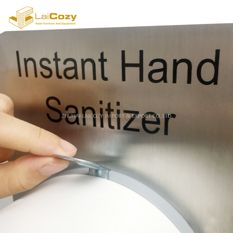 Touchless Sensor Hand Sanitizer Dispenser Table Stand