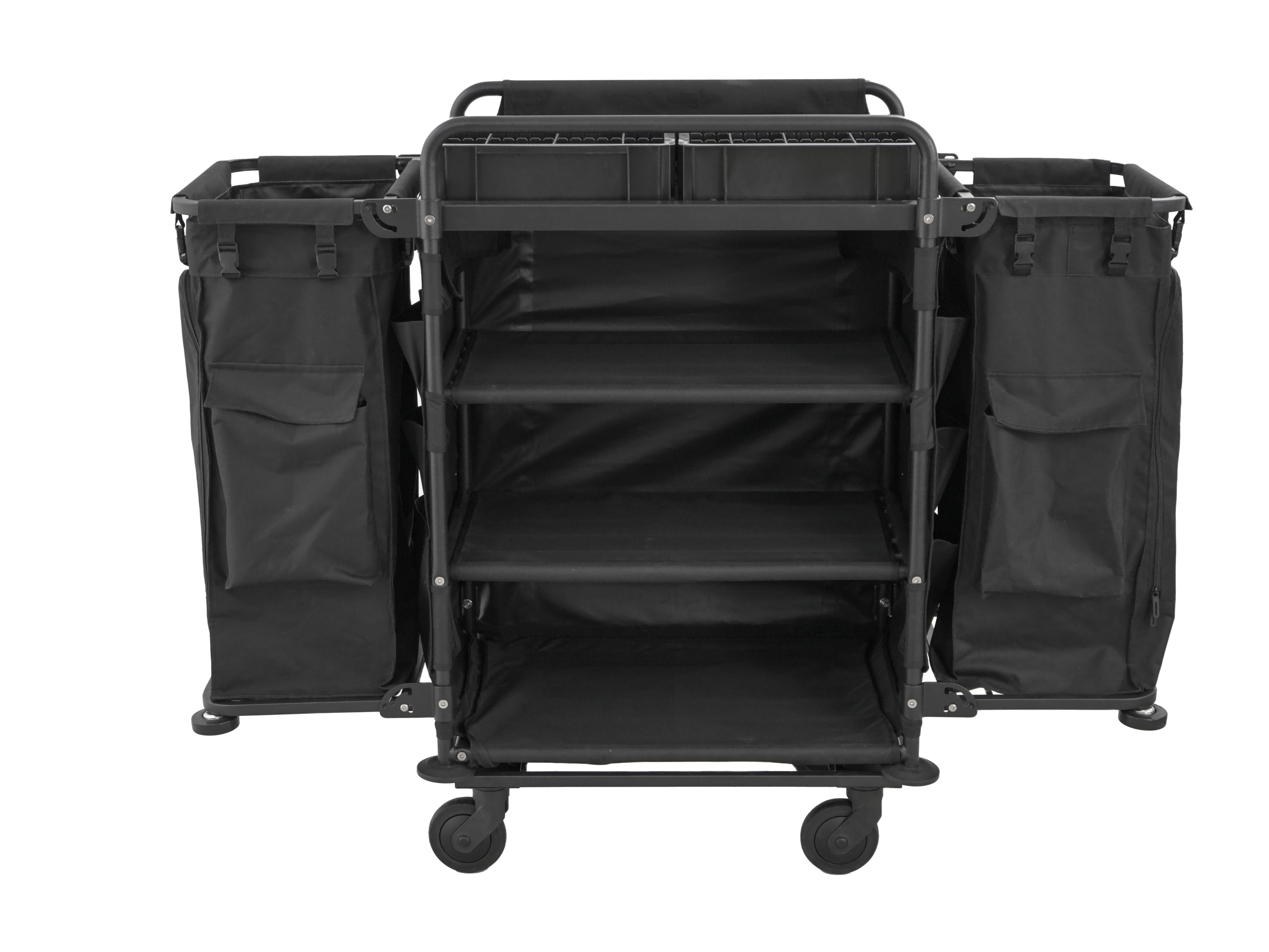 Hotel Maid Trolley with Laundry Bags