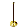 Safety chrome metal stanchions for airport