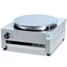 Stainless Steel Commercial Electric Round Flat Pancake Crepe Maker Machine