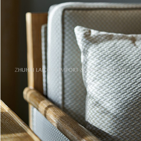 Solid wood veneer Commercial Hotel bed Furniture