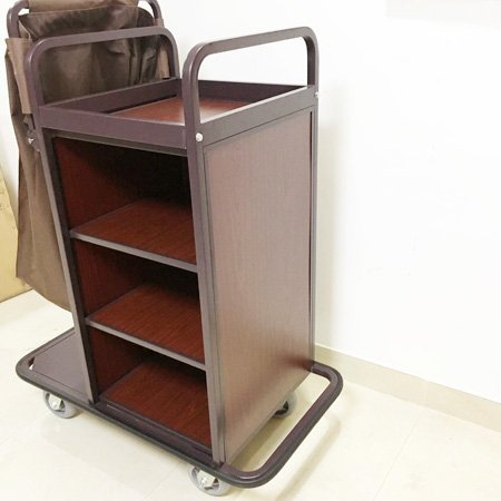 Hotel Housekeeping Cleaning Maid Cart Linen Trolley
