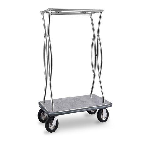  hotel 304 stainless steel luggage cart
