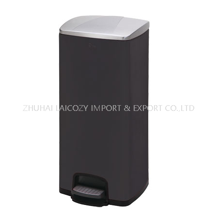 Stainless steel 30L pedal indoor dustbins for hospital