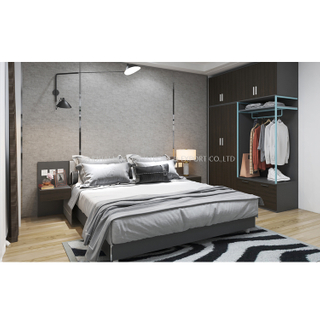 Commercial King Size Apartment school project Bedroom Furniture 