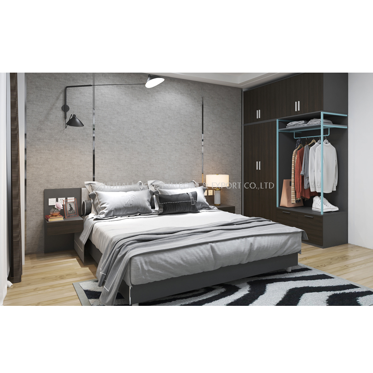 Commercial King Size Apartment school project Bedroom Furniture 
