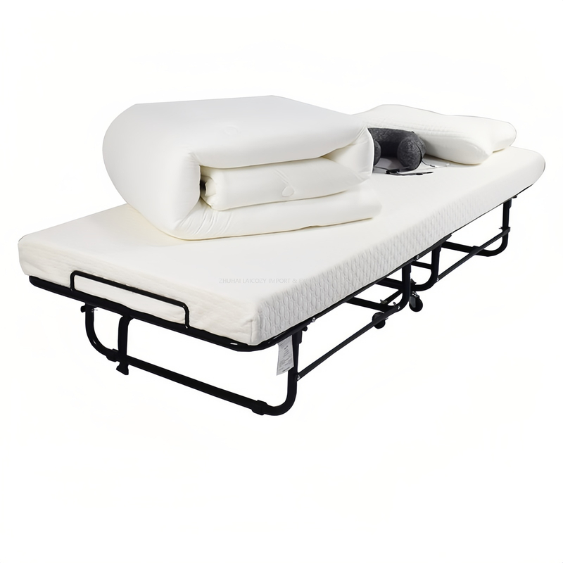 Wholesale Hotel Extra Bed Rollaway Adjustable Metal Bed Frame