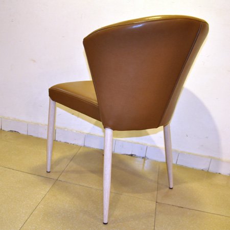 Iorn chair with PU seat for restaurant bar steel chair