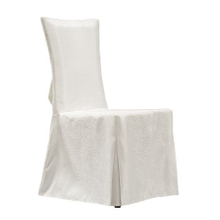 Hotel Luxury White Fabric Cover Banquet Chair Cloth 