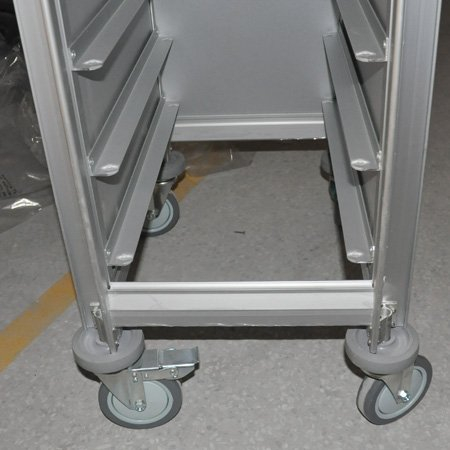 Hotel Transportation Lightweight Serving Tray Trolley