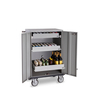 High Quality 5 Star Hotel Steel Beverage Restock Cart Housekeeping Multi-function Trolley