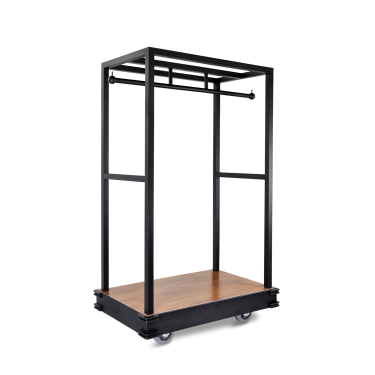 square shape design luggage trolley