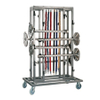 high quality metal trolley for stanchion delivery