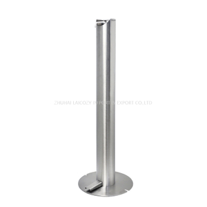 Stainless Steel Pedal Hand Soap Dispenser Stand 