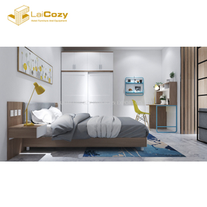 Modern MDF House Use Apartment Villa Bedroom Furniture