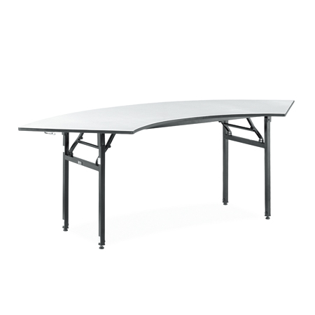 dining foldable crescent table