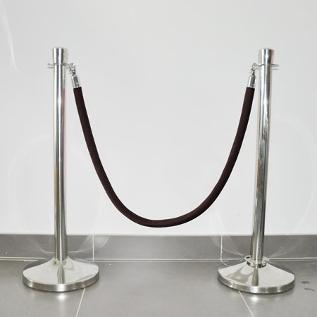  Barrier Velour Rope for Hotel Lobby with Different Finished Hook